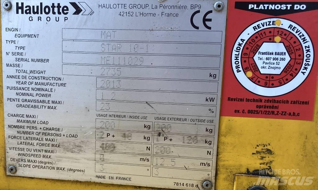 Haulotte Star 10 Teleskoplifte