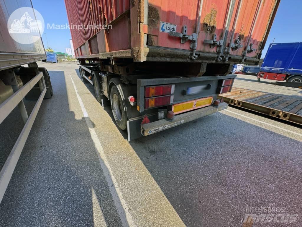 Lagab 5530-3-TC-LSC Anhænger med containerramme