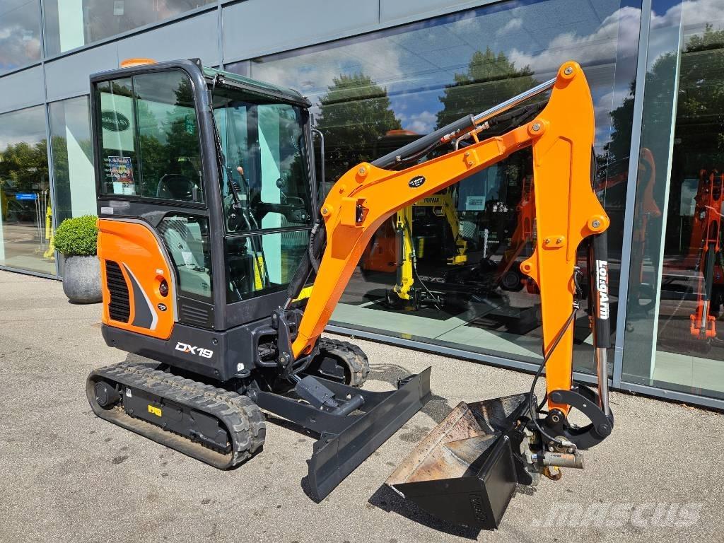 Doosan DX 19 Minigravemaskiner