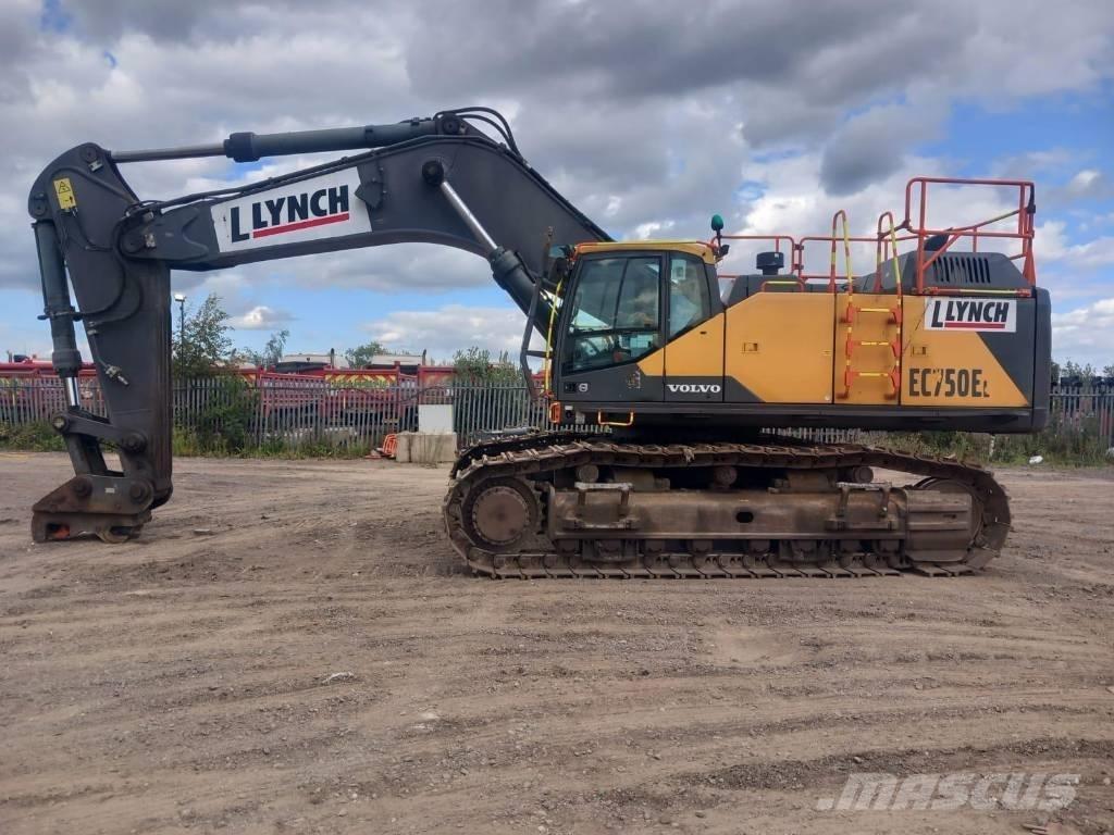 Volvo EC 750 EL Gravemaskiner på larvebånd