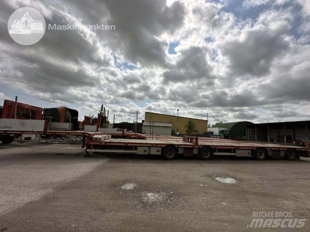 HRD STLB 4N JUMBO Semi-trailer med lad/flatbed