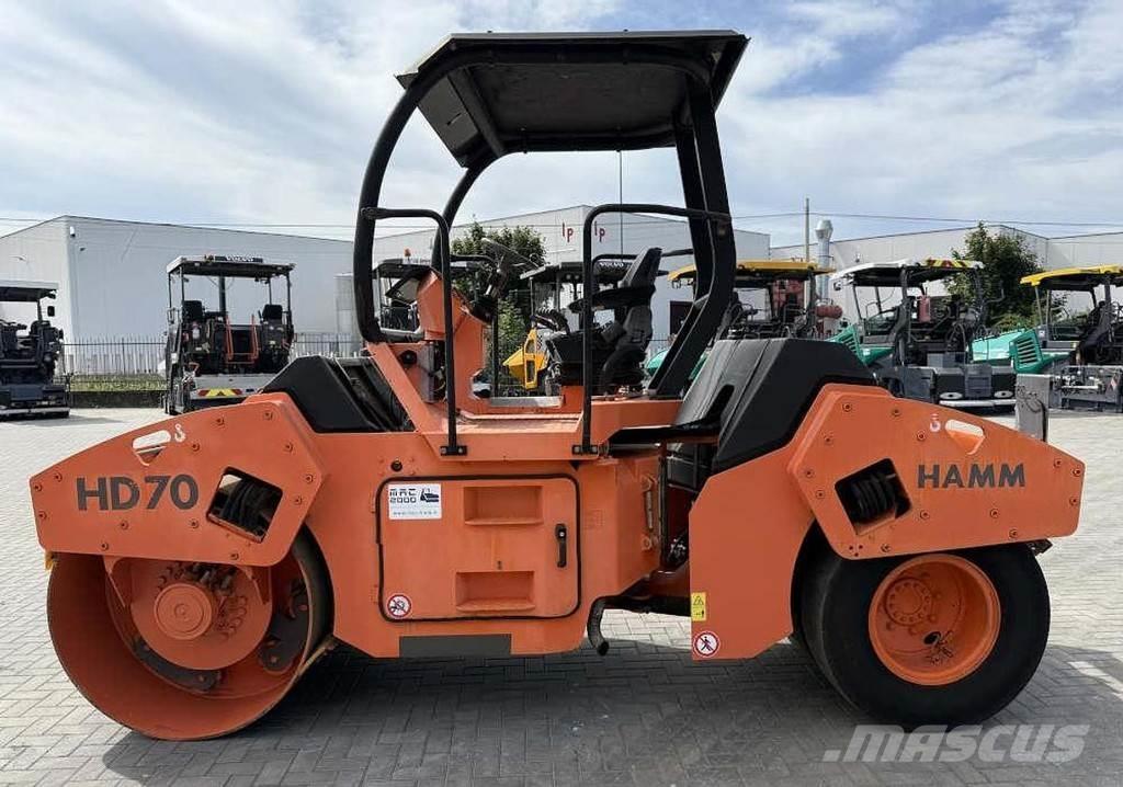 Hamm HD 70K Kombi tromle