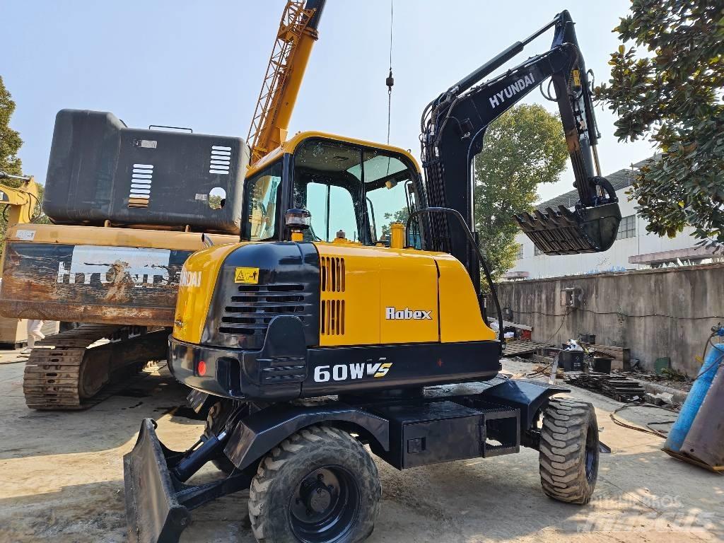 Hyundai Robex 60 W Gravemaskiner på hjul