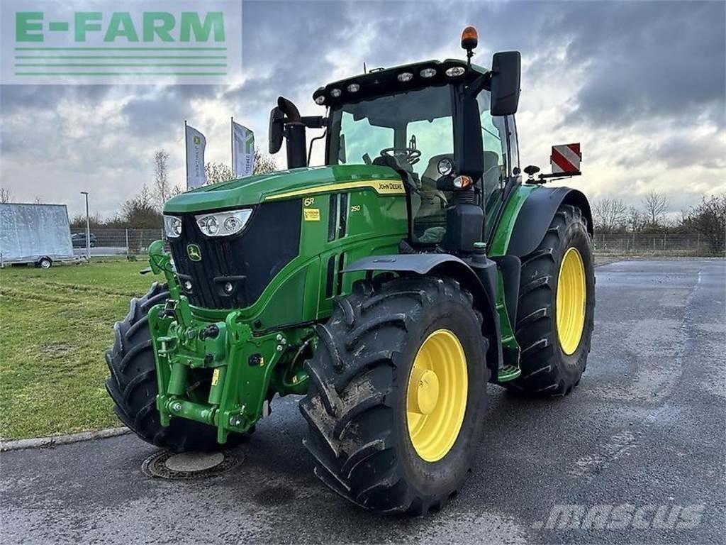 John Deere 6r 250 Traktorer
