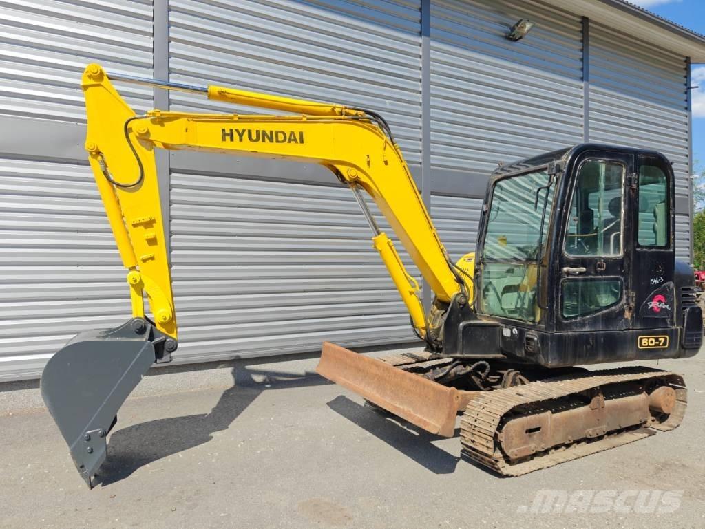Hyundai R 60-7 Minigravemaskiner