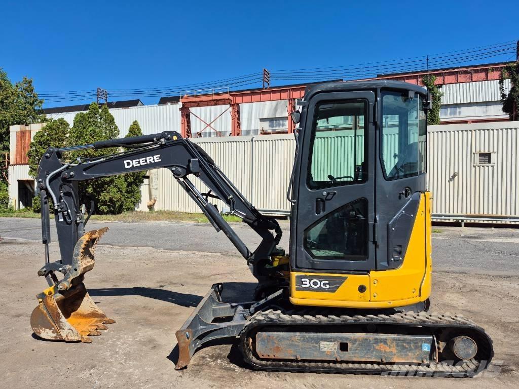 John Deere 30G Minigravemaskiner