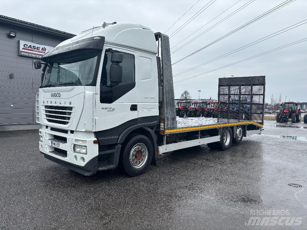 Iveco Stralis 420 Lastbil med lad/Flatbed
