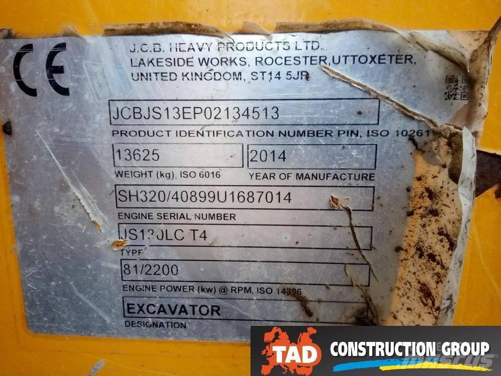 JCB JS 130 LC Gravemaskiner på larvebånd