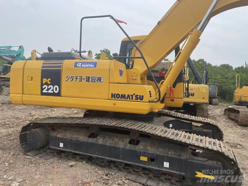 Komatsu pc220-7 Gravemaskiner på larvebånd