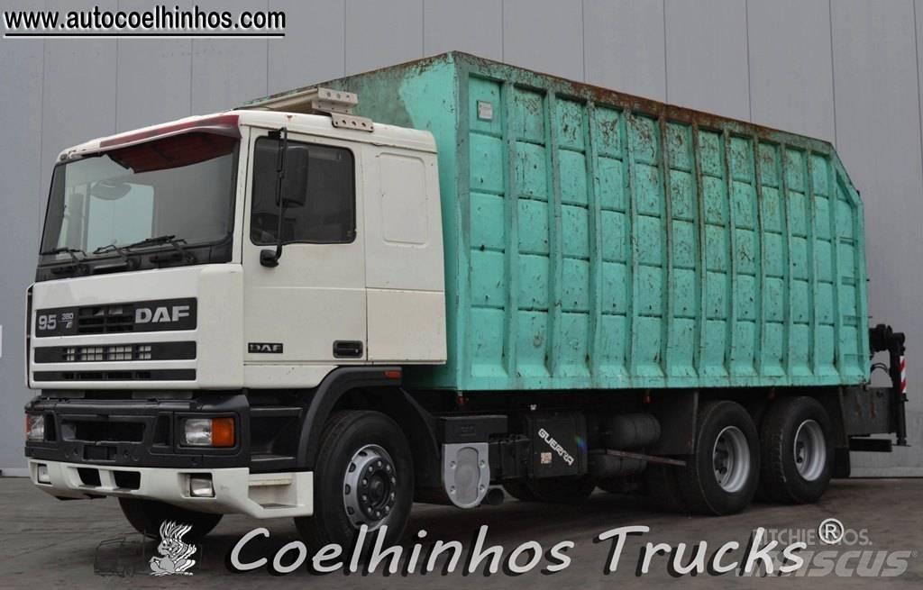 DAF 95Ati 380 Lastbil med lad/Flatbed