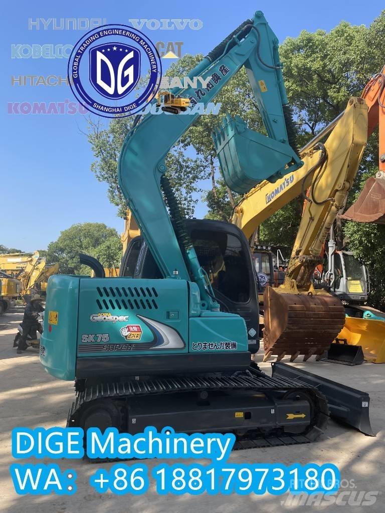 Kobelco SK75-8 Gravemaskiner på larvebånd