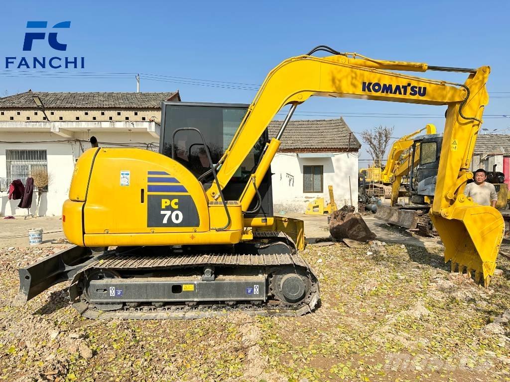 Komatsu PC 70 Gravemaskiner på larvebånd