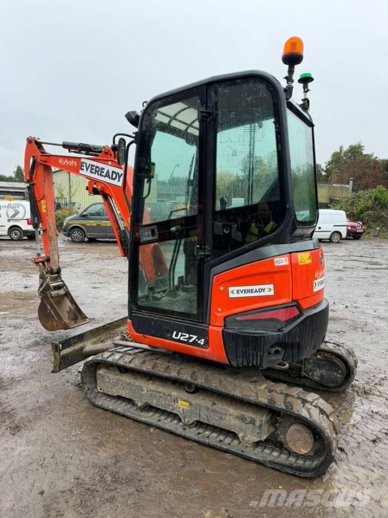 Kubota U 27-4 Minigravemaskiner