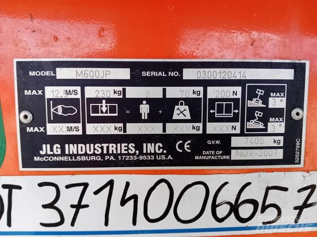 JLG M 600 JP Bomlifte med knækarm