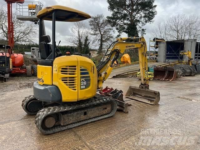 Komatsu PC 26 MR-3 Minigravemaskiner