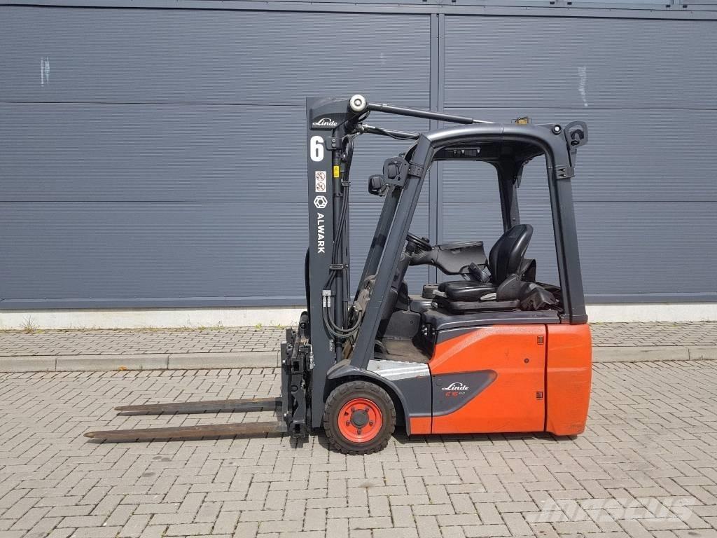 Linde E16C El gaffeltrucks