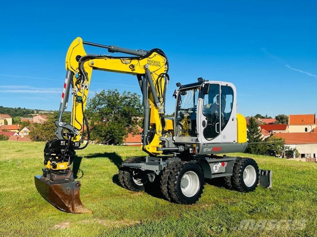 Wacker Neuson EW 100 Gravemaskiner på hjul