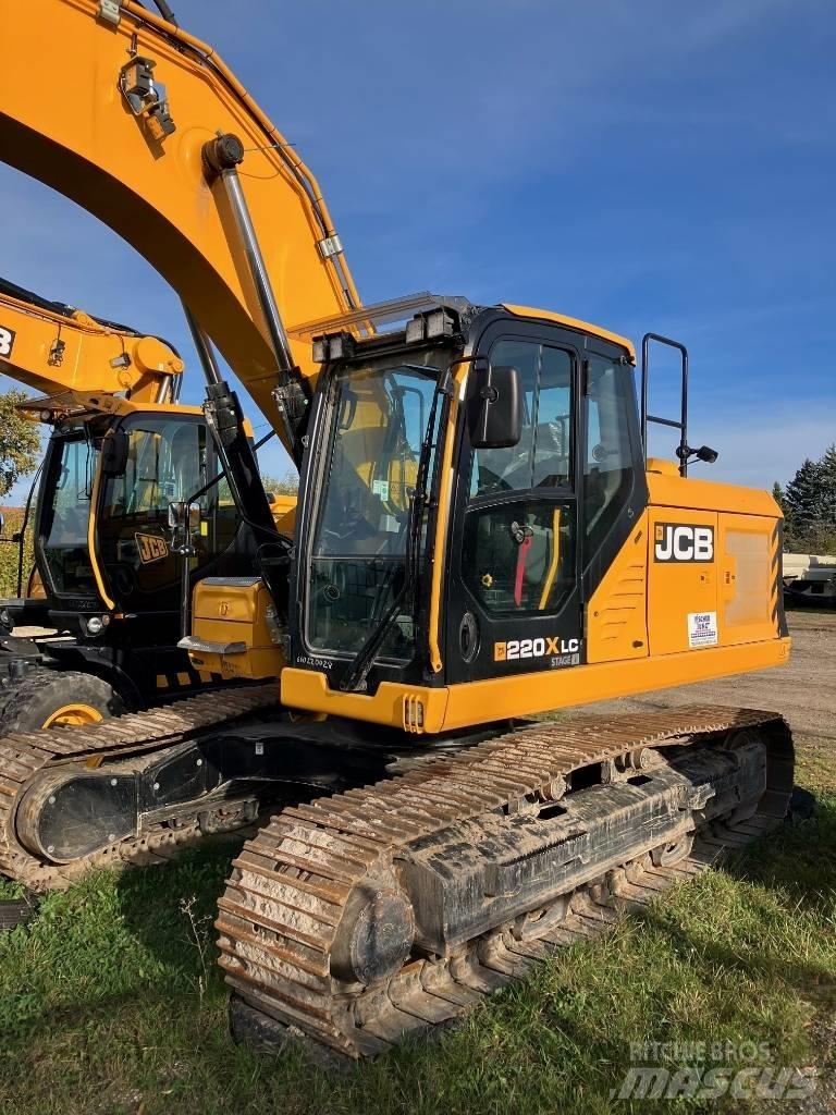 JCB 220X Gravemaskiner på larvebånd