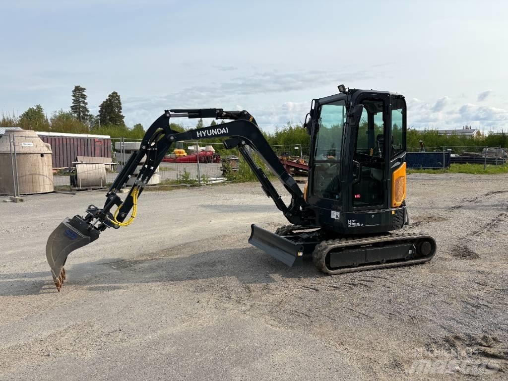 Hyundai HX 25 AZ Minigravemaskiner