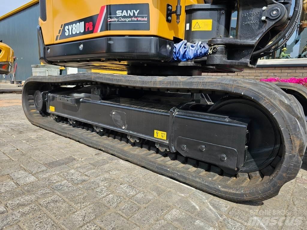Sany SY80U Midi-gravemaskiner 7t - 12t