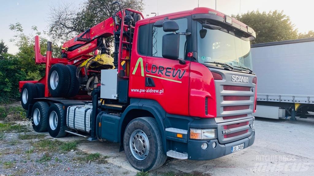 Scania R500 Tømmertransport
