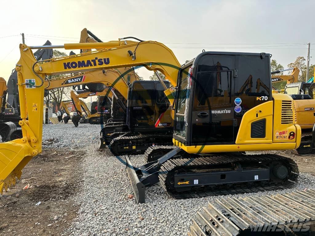 Komatsu PC 70 Minigravemaskiner
