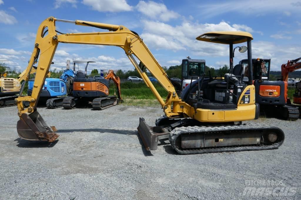 Komatsu PC 55 MR-3 Minigravemaskiner