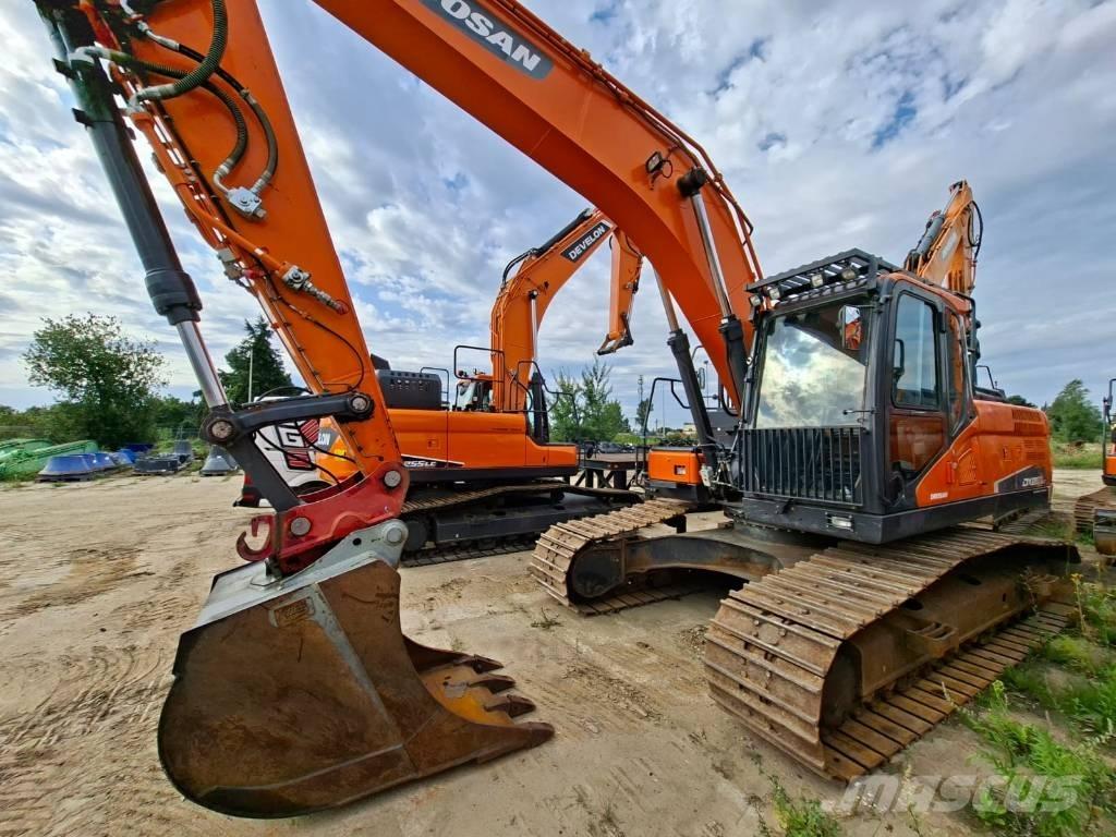 Doosan DX255LC-5 Gravemaskiner på larvebånd