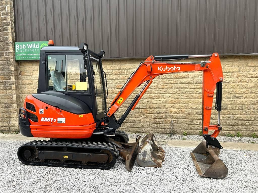 Kubota KX61-3 Minigravemaskiner