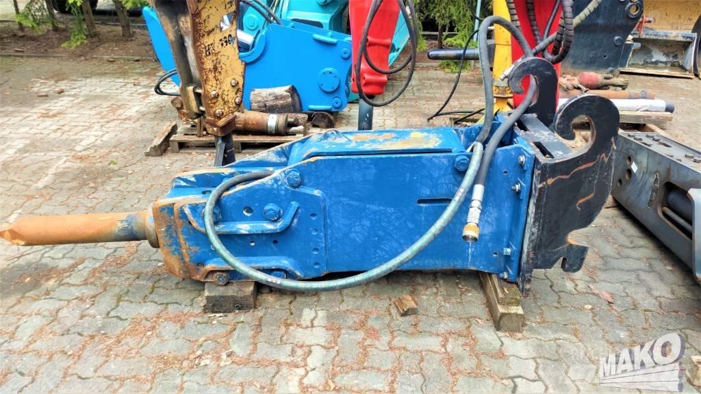 Krupp HM 960 Hydraulik / Trykluft hammere