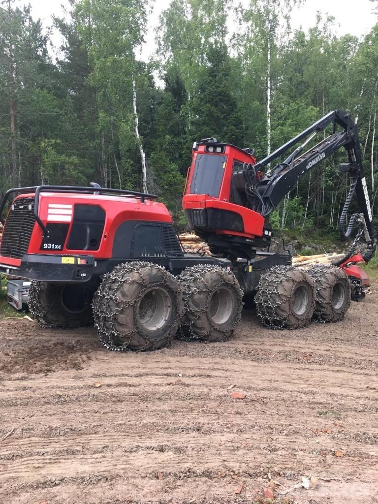 Komatsu 931 XC Skovningsmaskiner