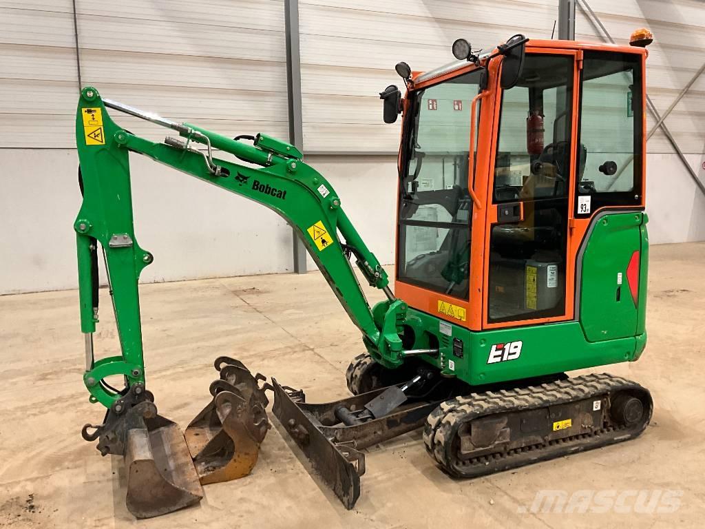 Bobcat E 19 Minigravemaskiner