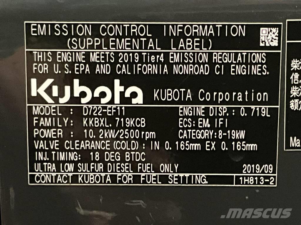 Bobcat E 19 Minigravemaskiner