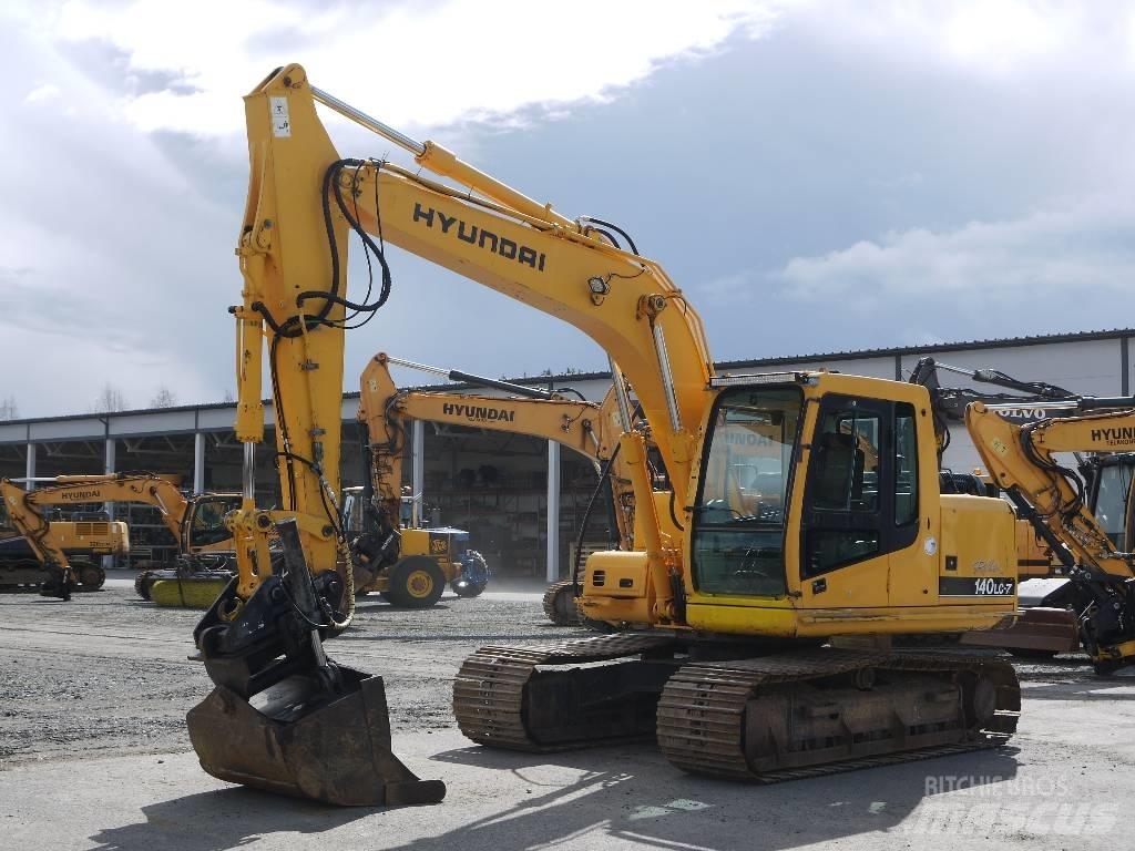 Hyundai R 140 LC-7 Gravemaskiner på larvebånd