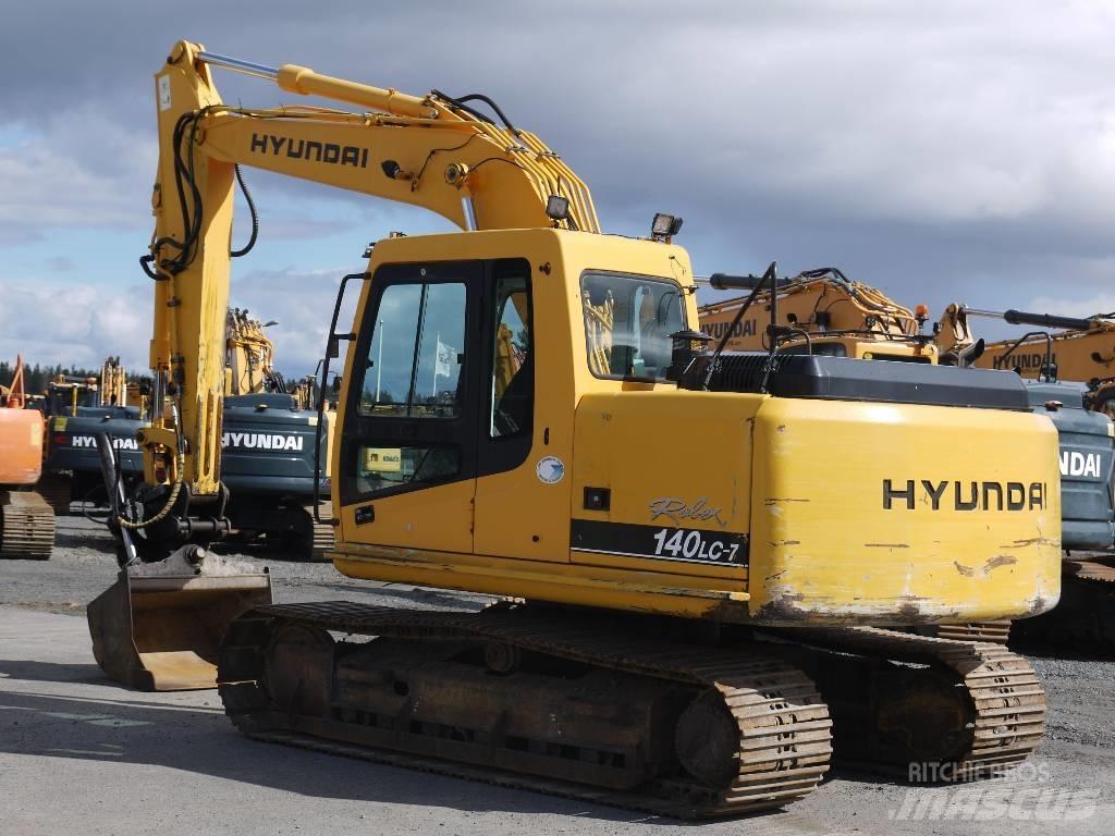 Hyundai R 140 LC-7 Gravemaskiner på larvebånd
