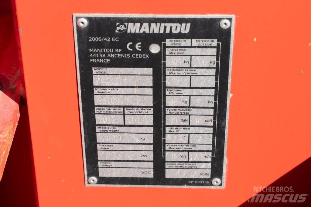 Manitou AETJ 150 Bomlifte med knækarm