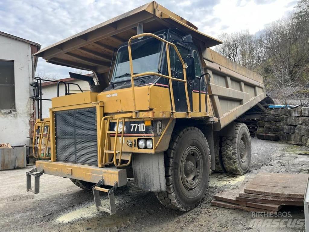 CAT 771D Knækstyrede dumpere