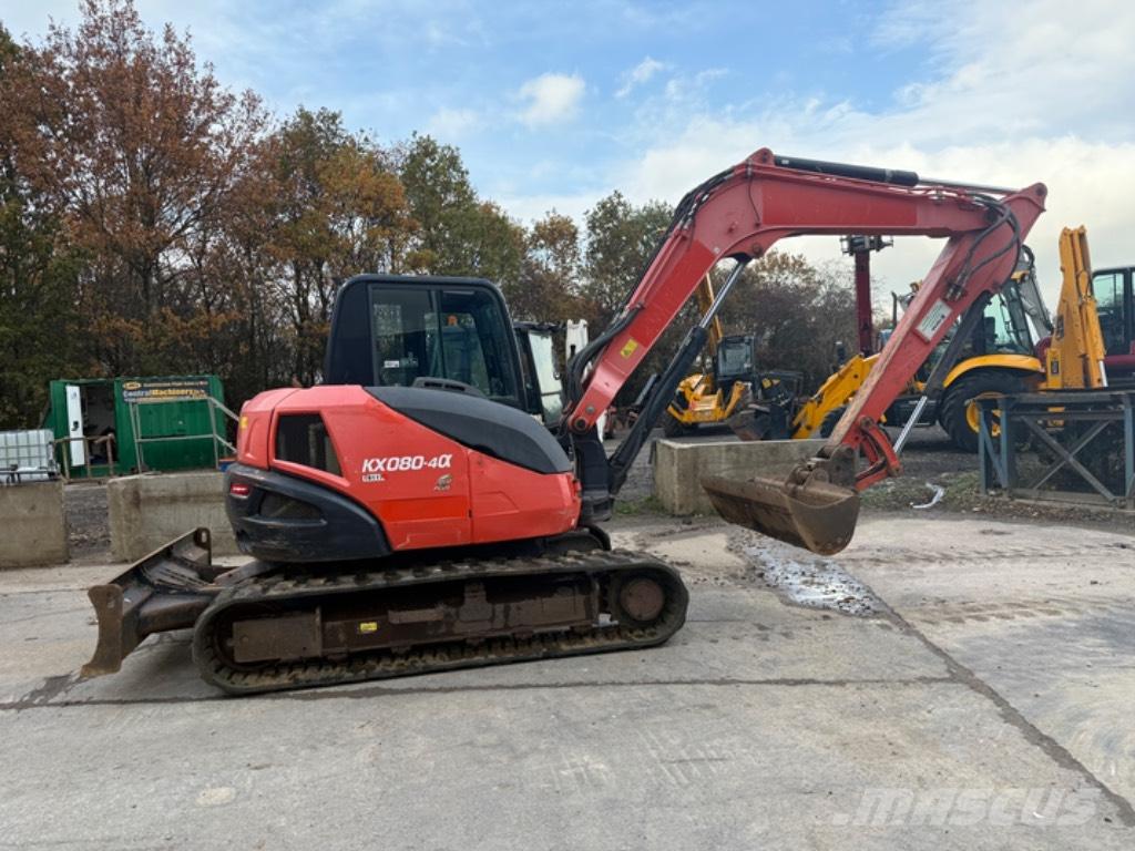 Kubota KX 080-4 Midi-gravemaskiner 7t - 12t