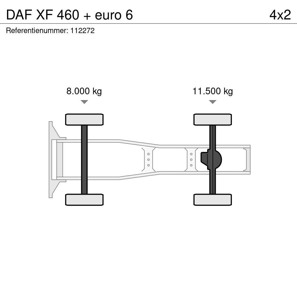 DAF XF 460 + euro 6 Trækkere