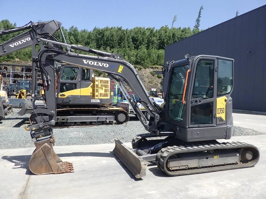 Volvo ECR 50 F Minigravemaskiner