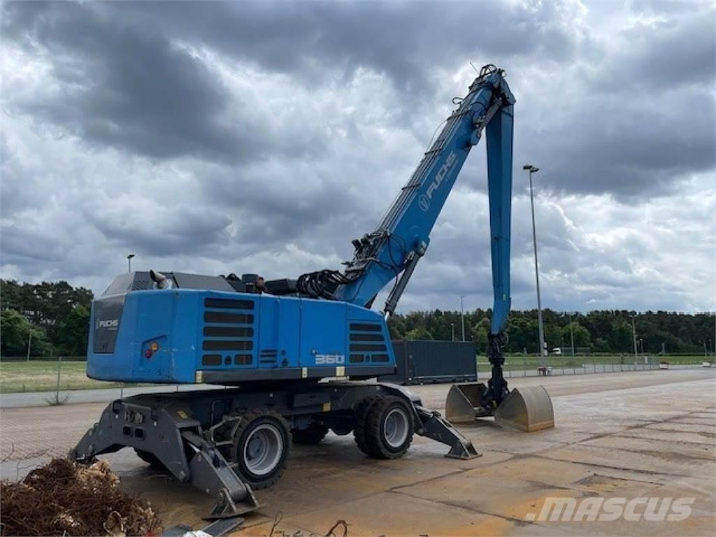 Fuchs MHL 360F Gravemaskiner på hjul