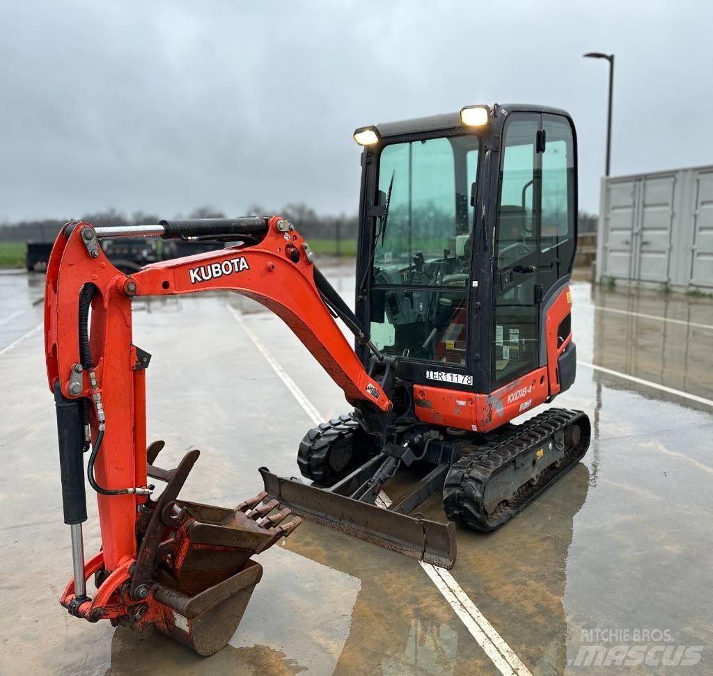 Kubota KX 018-4 Minigravemaskiner