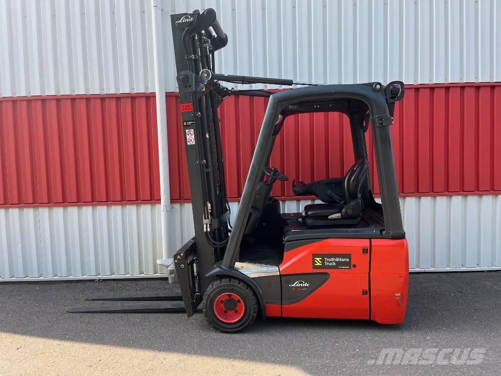 Linde E 16 C-02 El gaffeltrucks