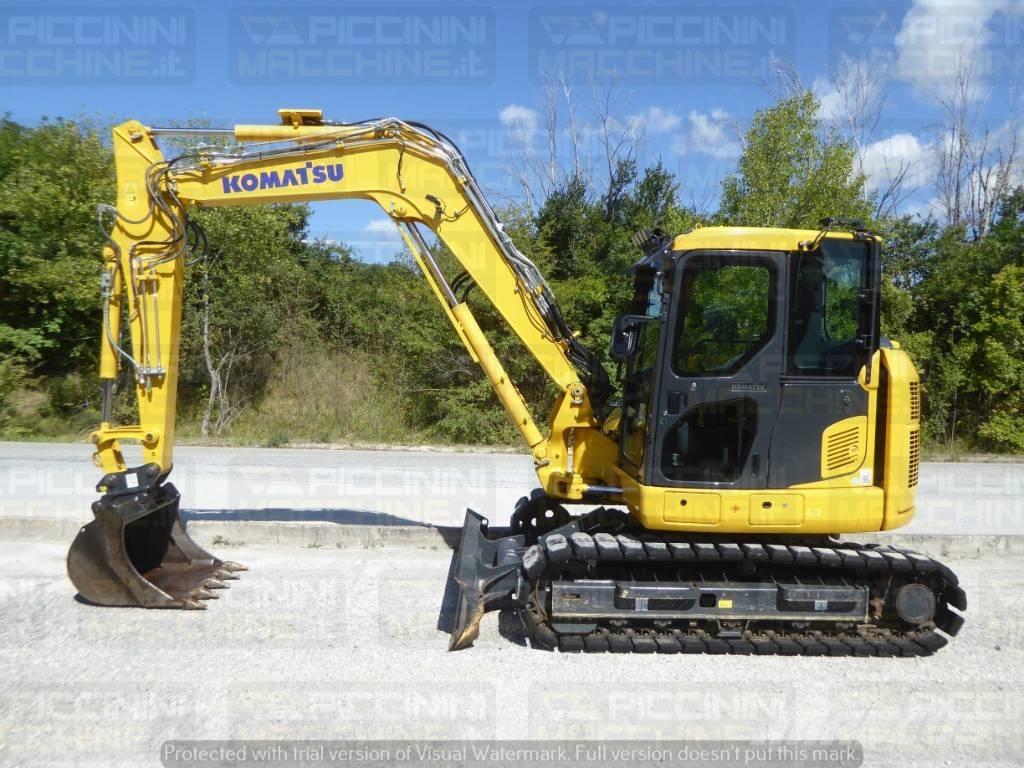 Komatsu PC88MR-11 Midi-gravemaskiner 7t - 12t