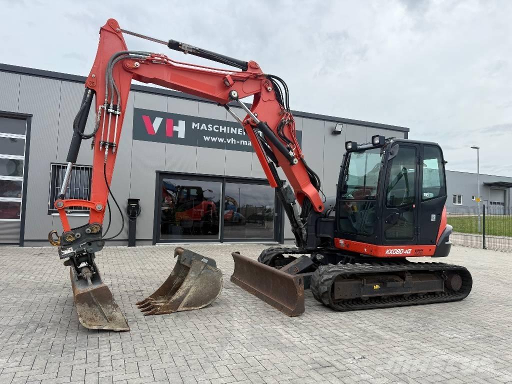 Kubota KX 080-4 Midi-gravemaskiner 7t - 12t
