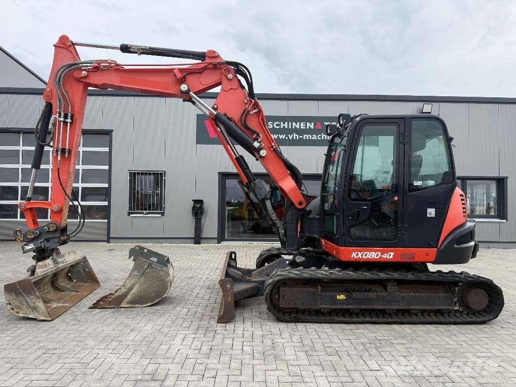 Kubota KX 080-4 Midi-gravemaskiner 7t - 12t