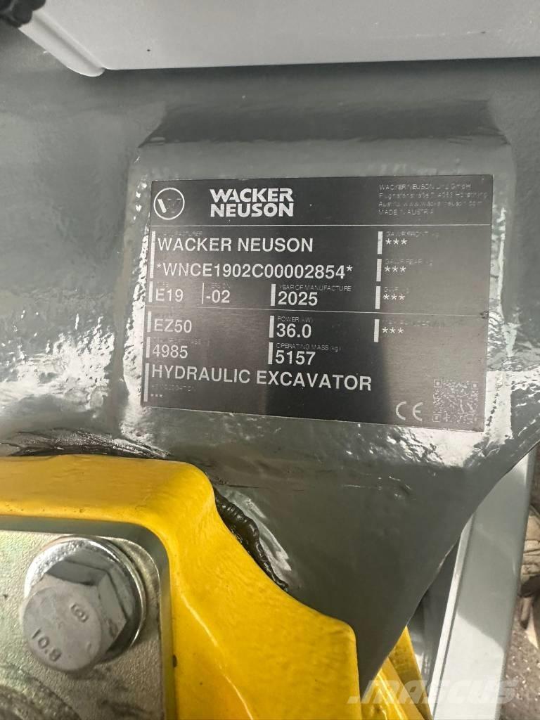 Wacker Neuson EZ 50 Minigravemaskiner