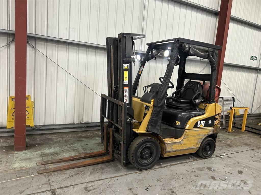 CAT GP18NT LPG gaffeltrucks
