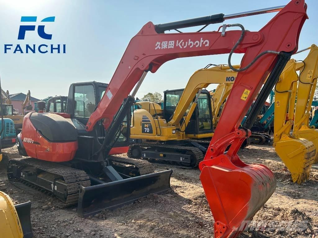 Kubota kx163 Gravemaskiner på larvebånd