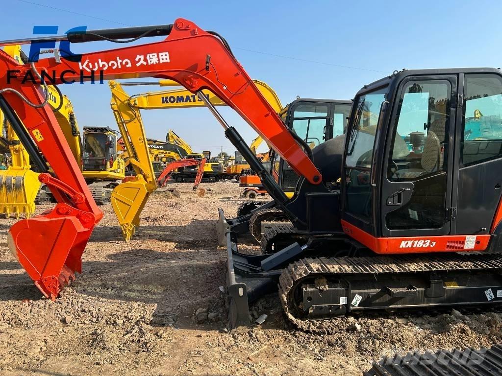 Kubota kx163 Gravemaskiner på larvebånd